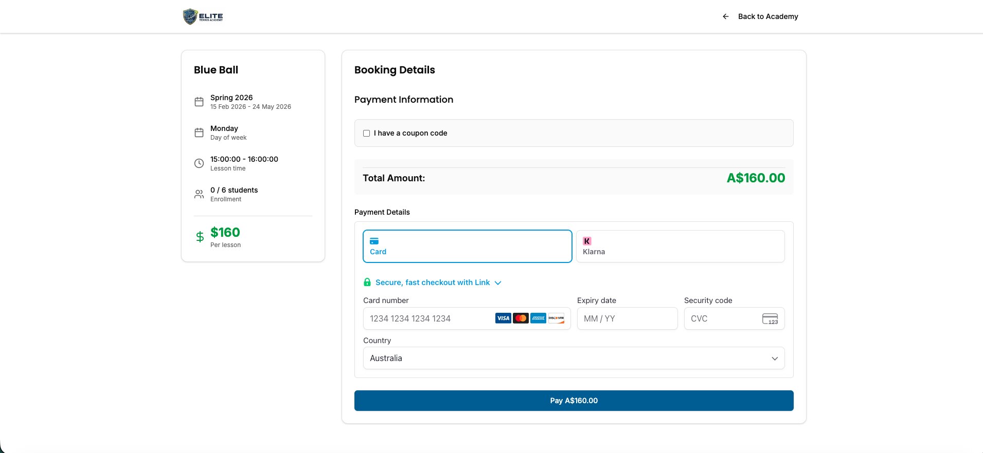 Payment Processing - CourtSync