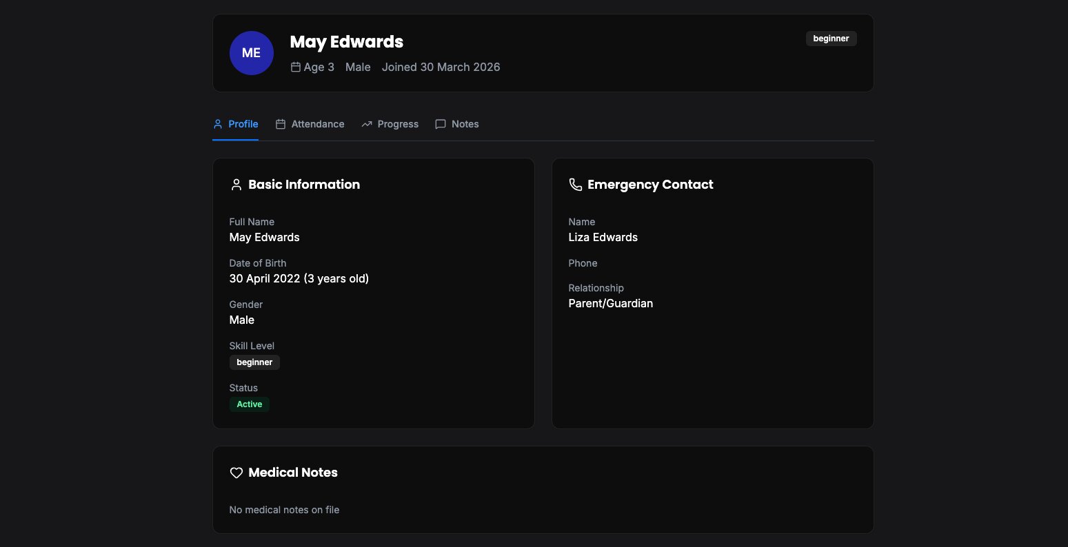 Student Management - CourtSync